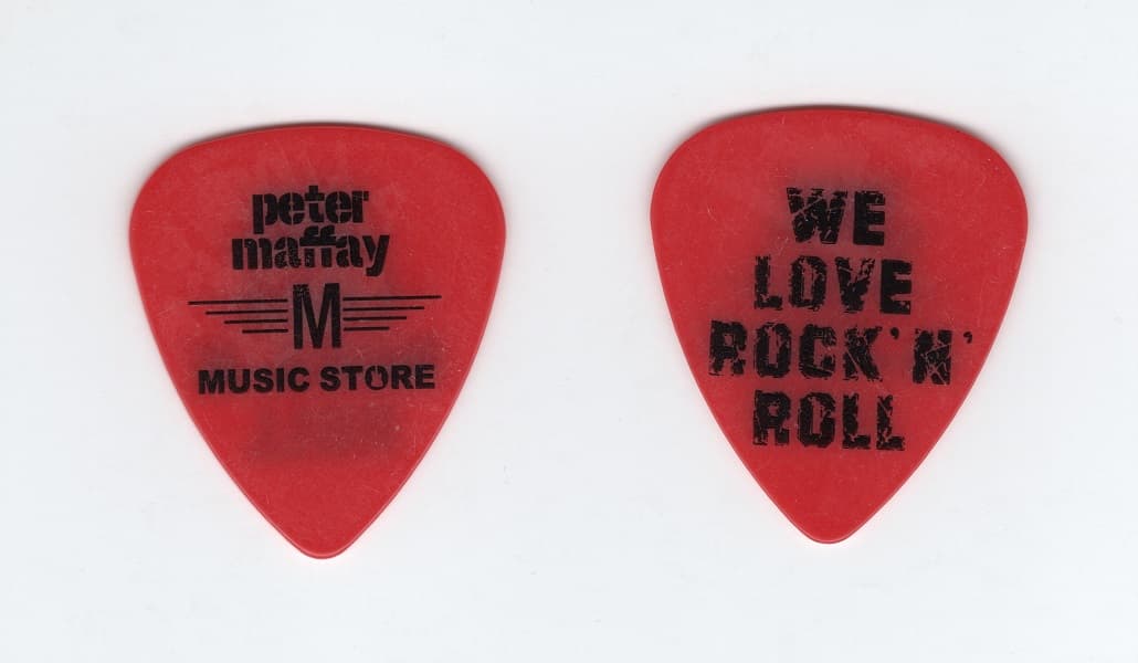 Plektrum von Peter Maffay geschenkt bekommen (1)