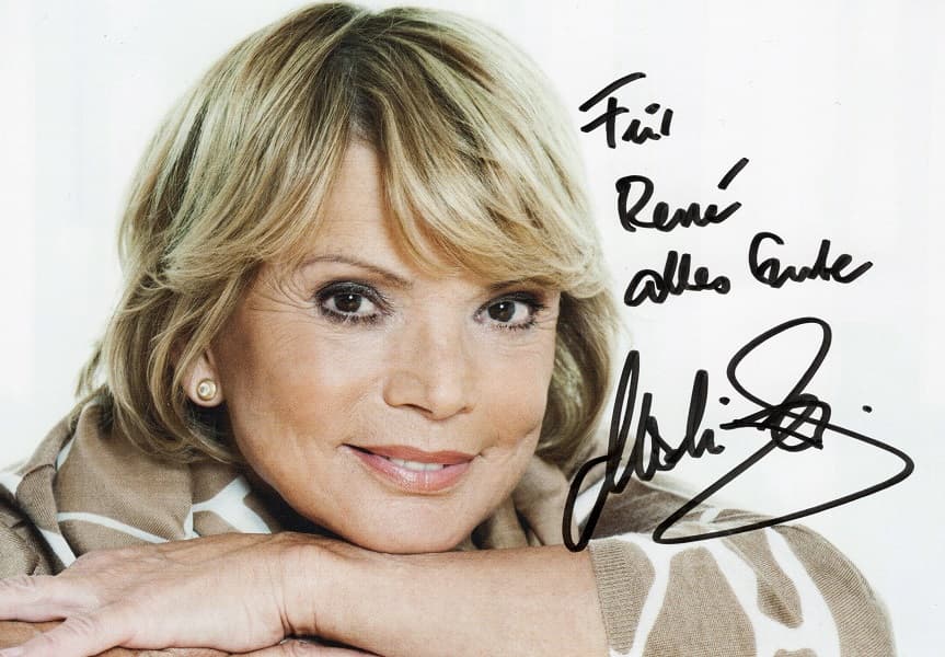 Uschi Glas Autogrammkarte 1 (1)