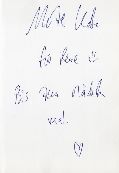 im Autogrammbuch (2)