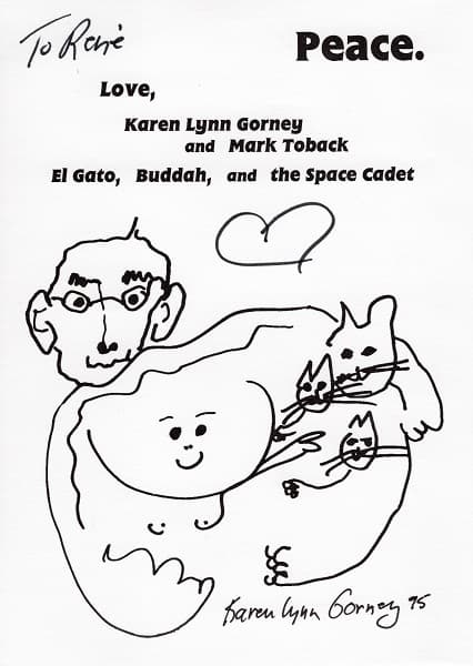 Karen Lynn Gorney - Zeichnung (1)