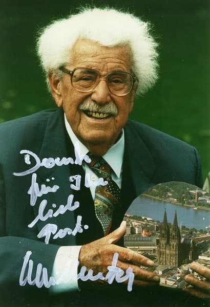 Willi Millowitch (17.12.1996 - mW - Vielen Dank für ihre liebe Post) (1)