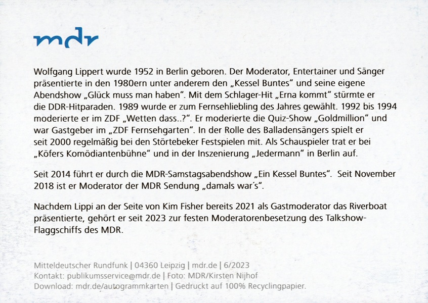 Wolfgang Lippert AK 8